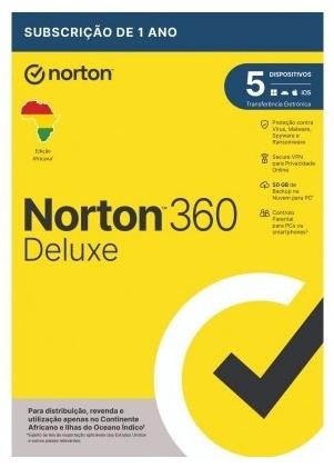 SW ANTIVIRUS NORTON 360 DELUXE 1 USER 5 DEVICE - ESD