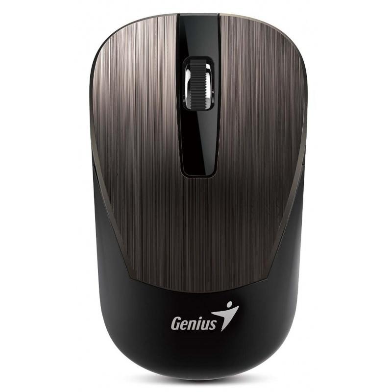 MOUSE GENIUS NX-7015 V2 1600DPI WIRELESS CHOCOLATE