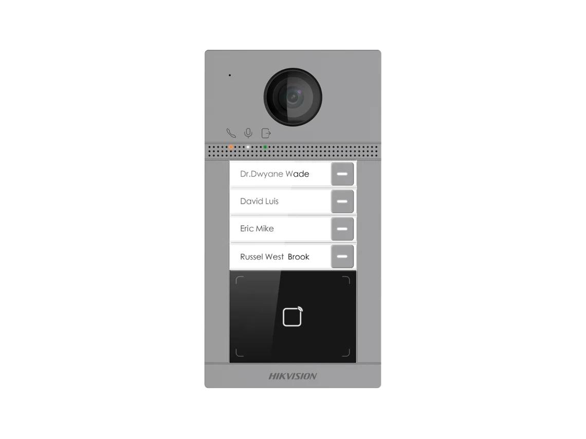 VIDEOPORTEIRO IP HIKVISION DS-KIS614 POE WI-FI 7