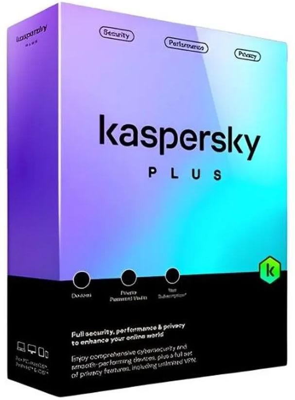 SW ANTIVIRUS KASPERSKY PLUS 3 PCS