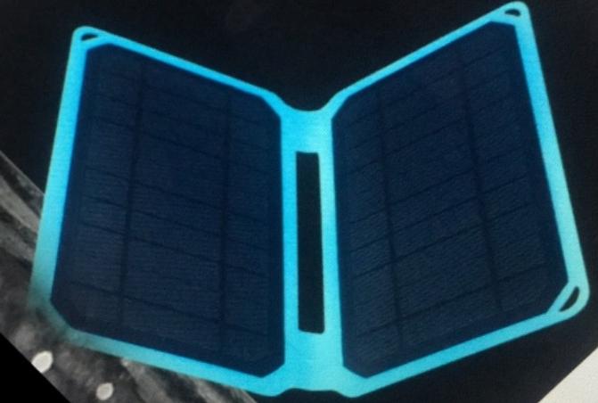 PAINEL SOLAR 10W 2XUSB 5V/2A DOBRÁVEL