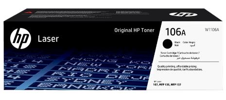 TO HP W1106A PRETO 107/135/137 SERIES (1,000 PAGO)