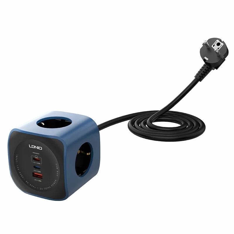 TOMADA CUBO LDNIO SOCKET 6 EM 1