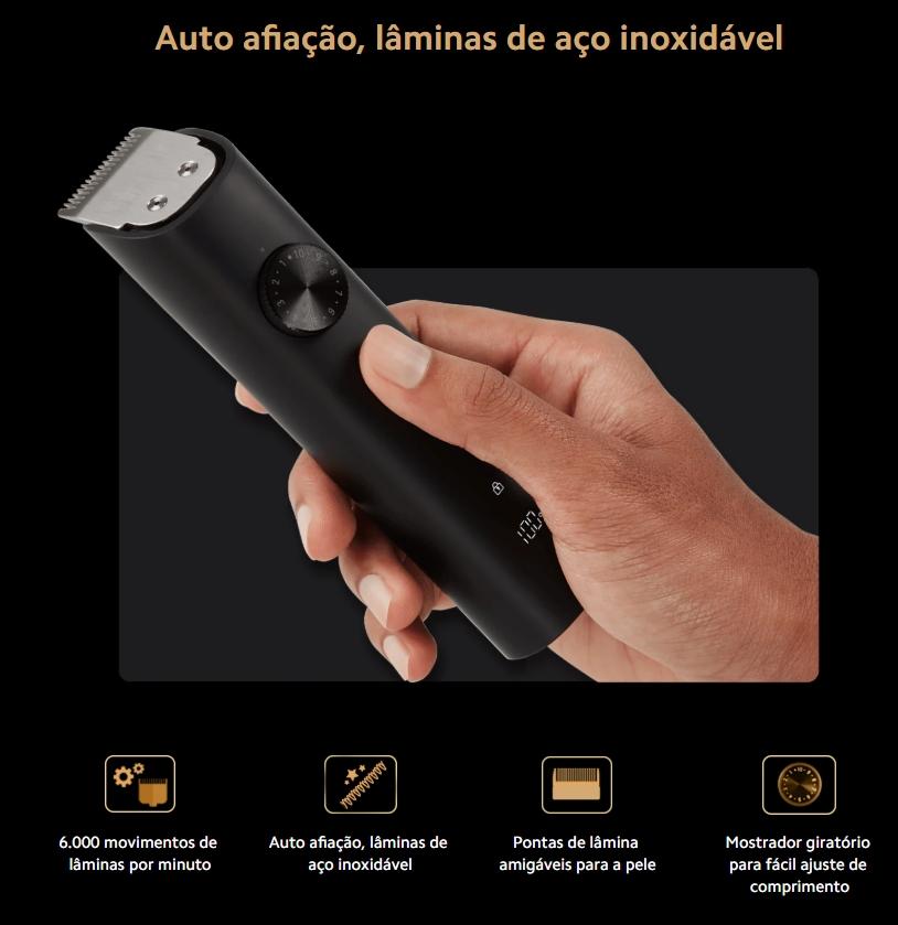 PD APARADOR DE BARBA/CABELO XIAOMI GROOMING KIT PRO