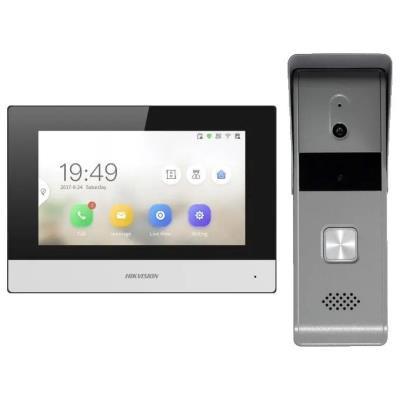 VÍDEOPORTEIRO DS-KIS303-P HIBRIDO 7 TOUCH