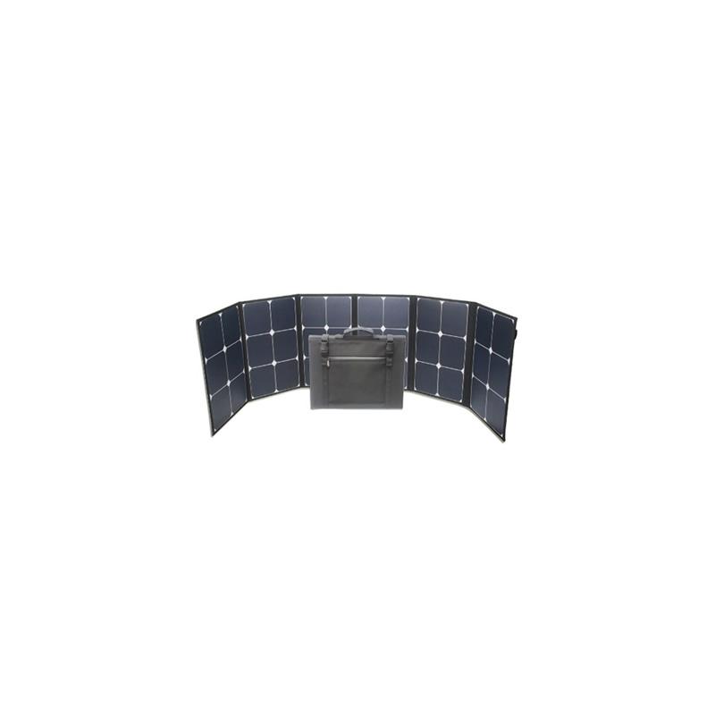 PAINEL SOLAR 120W DOBRÁVEL CONECTORES:SAE/MC4/ANDERSON