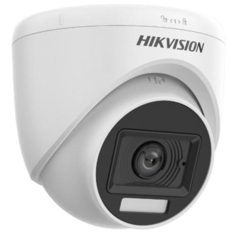 CAMARA HIKVISION FIXED TURRET DUAL LIGHT AUDIO 2MP 2.8MM