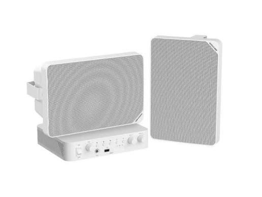 AUDIO KIT HIKVISION 60W AMP. ANALÓGICO 2X20W