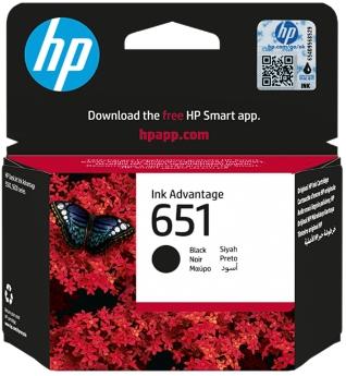 Tinteiro 651 preto Ink Advantage (c2p10ae)